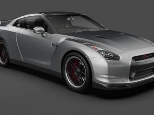 Nissan GTR Model 3D