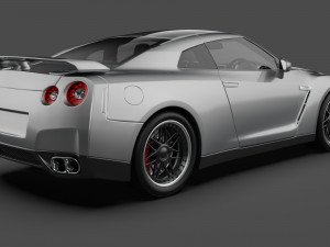 Nissan GTR Model 3D