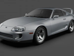 Toyota Supra 98 Model 3D