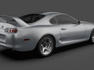 Toyota Supra 98 3D Модель