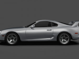Toyota Supra 98 3D Модель
