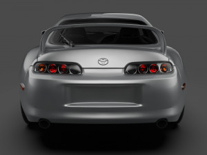 Toyota Supra 98 3D Модель