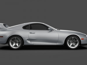 Toyota Supra 98 3D Модель