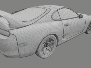 Toyota Supra 98 3D Модель