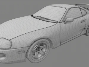 Toyota Supra 98 Model 3D