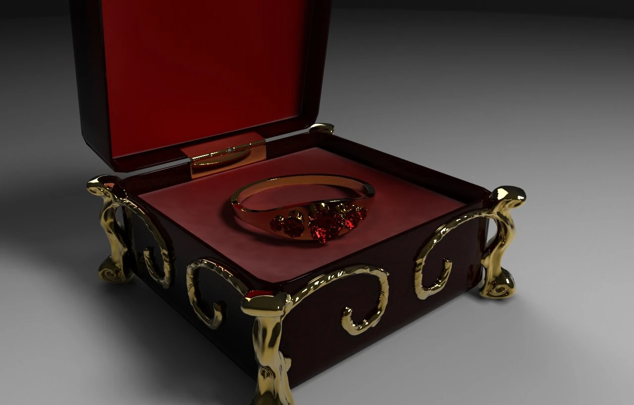 anel Modelo 3D .c4d .max .obj .3ds .fbx .stl .blend 