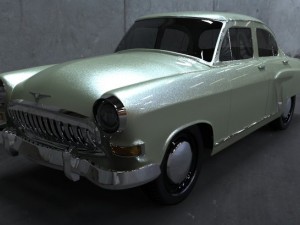 gaz 21 3D Model