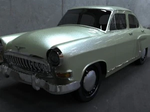 gaz 21 Model 3D