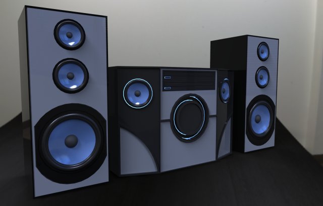 music box Modelo 3D .c4d .max .obj .3ds .fbx .stl .blend 