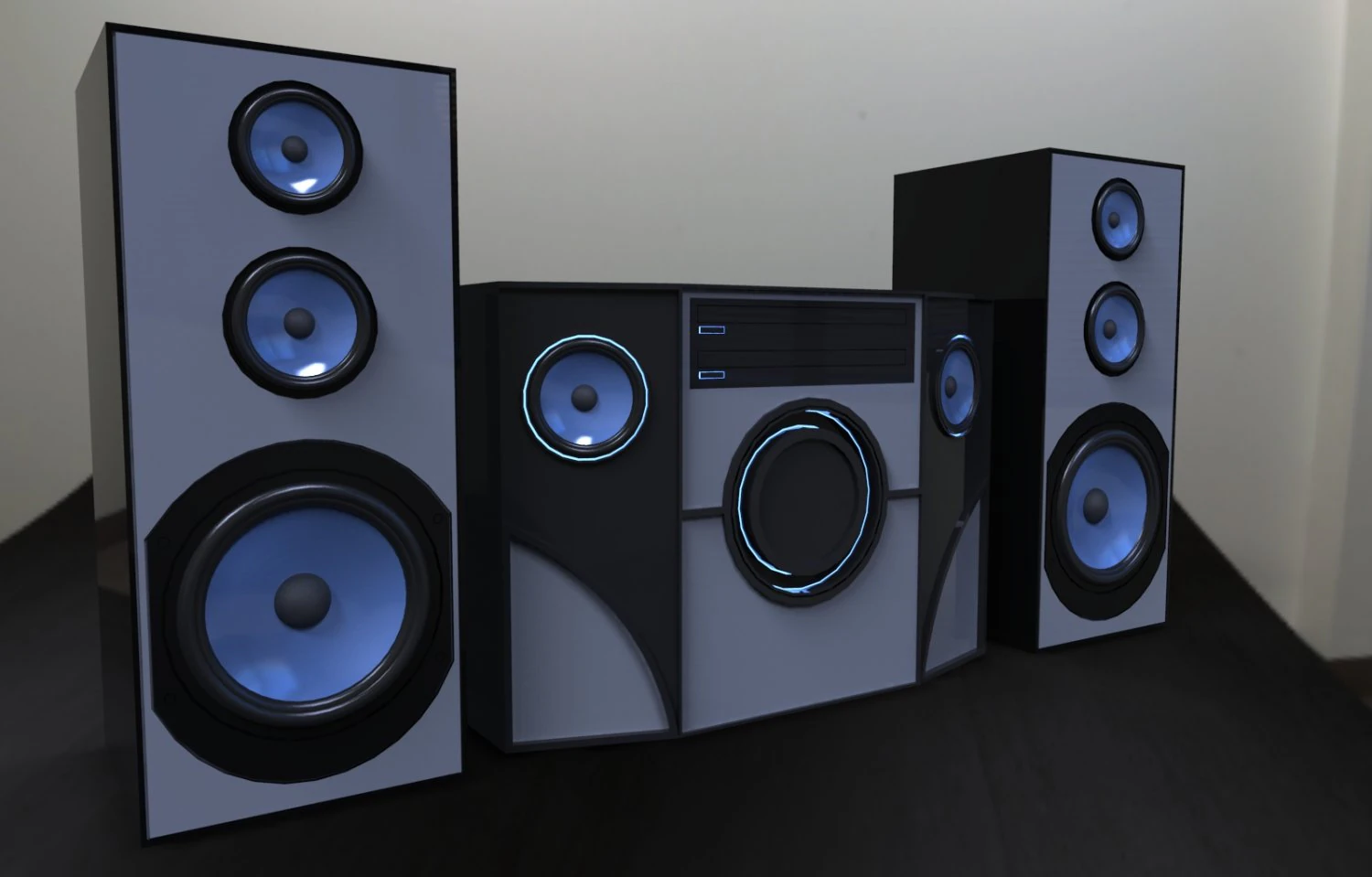 carillon Modello 3D .c4d .max .obj .3ds .fbx .stl .blend