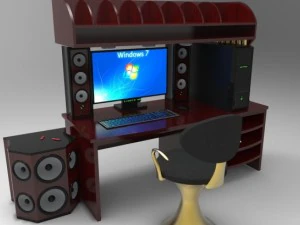 computer Modello 3D