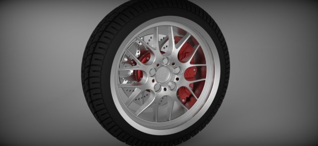 wheel Modèle 3D .c4d .max .obj .3ds .fbx .stl .blend 