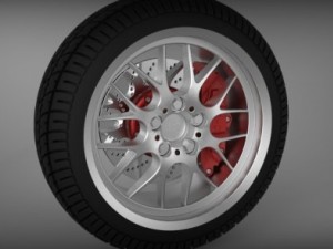 wheel Modèle 3D