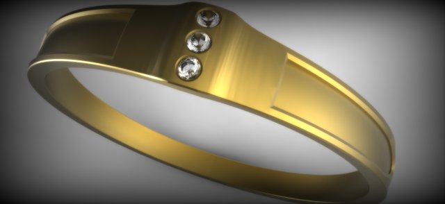 ring 3D Модель .c4d .max .obj .3ds .fbx .stl .blend 