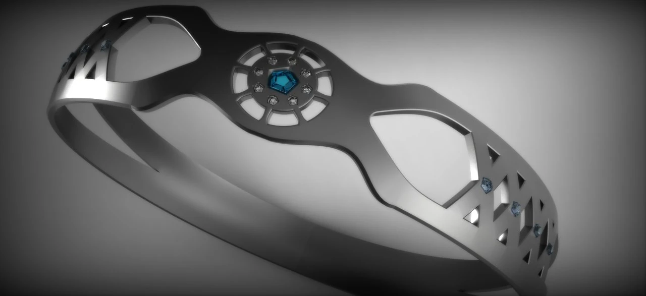 pierścień Model 3D .c4d .max .obj .3ds .fbx .stl .blend 