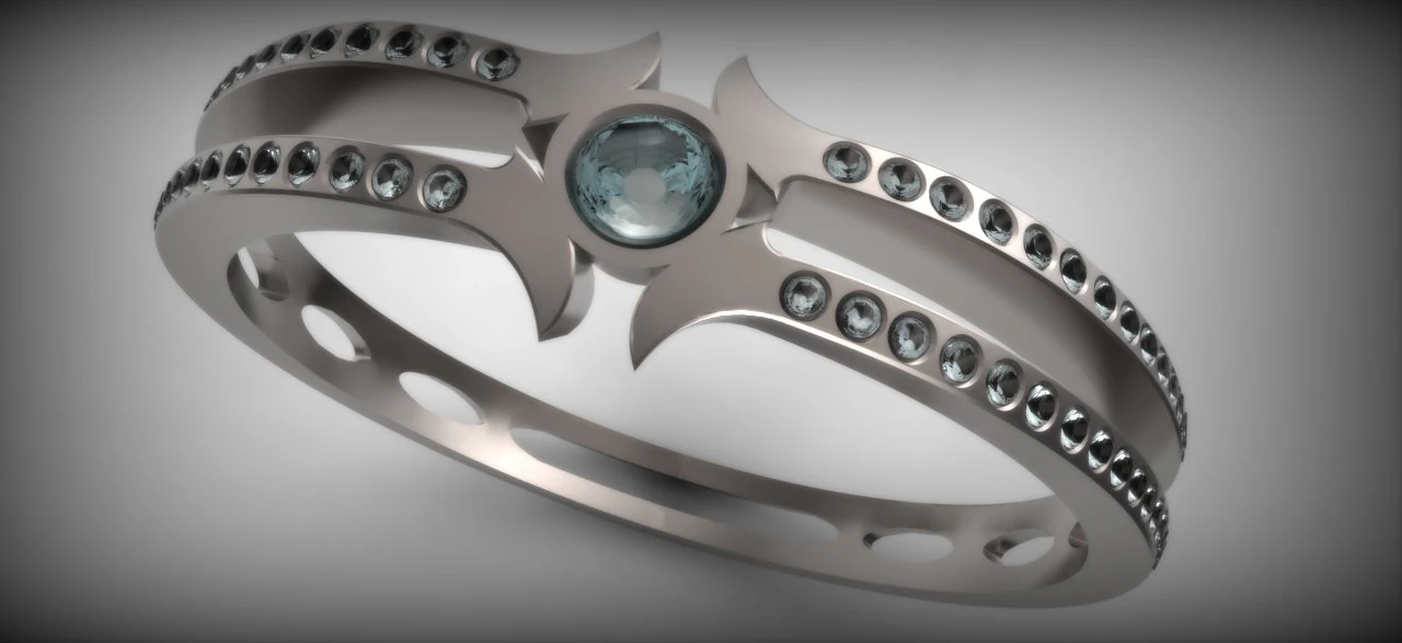 ring 3D Model .c4d .max .obj .3ds .fbx .stl .blend 