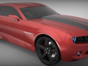 chevrolet camaro 3D मॉडल