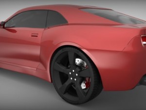 chevrolet camaro 3D मॉडल