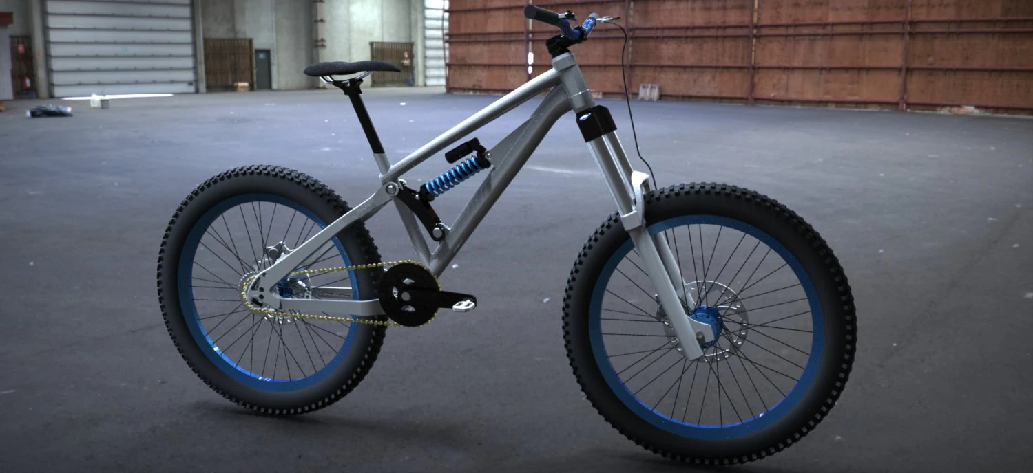 mountain bike Modello 3D .c4d .max .obj .3ds .fbx .stl .blend