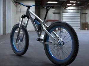 mountain bike Modello 3D