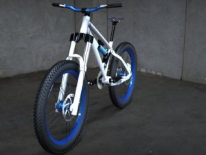 mountain bike Modèle 3D