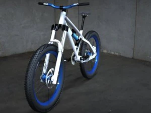 mountain bike Modello 3D