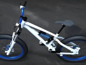 mountain bike Modello 3D