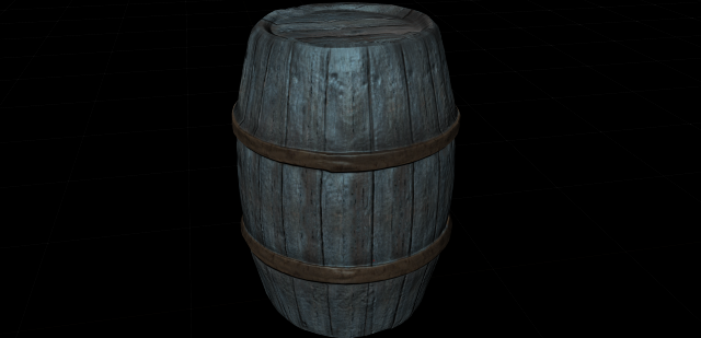 barrel 3D Model .c4d .max .obj .3ds .fbx .stl .blend 