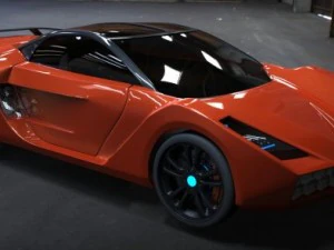 automobile di concetto Modello 3D