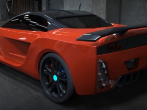 concept car 3D Model