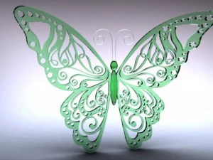 farfalla Modello 3D