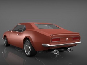 chevrolet camaro 3D Модель