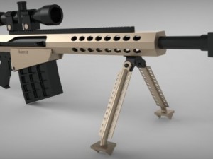 barrett Modèle 3D