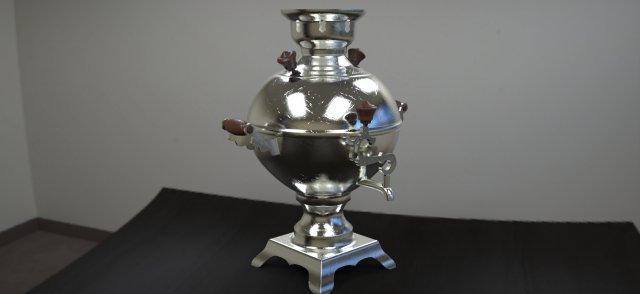 samovar 3D Модель .c4d .max .obj .3ds .fbx .stl .blend 