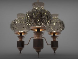 chandelier Modèle 3D