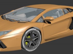 lamborghini aventador 3D Model