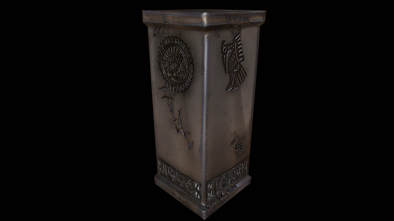 column 3D Model .c4d .max .obj .3ds .fbx .stl .blend 