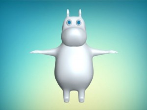 moomintroll 3D 模型
