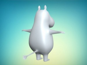 moomintroll 3D 模型