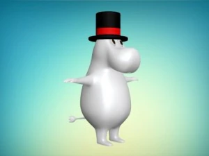 moominpappa Modelo 3D