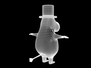 moominpappa 3D 模型
