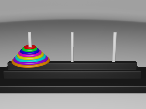 towers of hanoi 3D Принт Модель