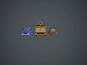 cars lowpoly 3D Модель