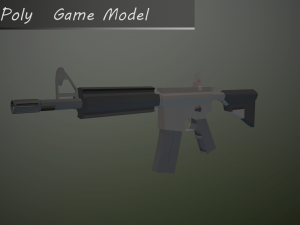m4a4 Modello 3D