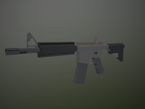m4a4 3D Модель