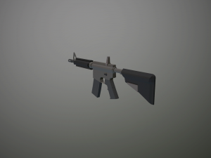 m4a4 3D Модель