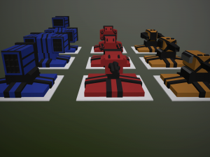 turrels lowpoly 3D 模型