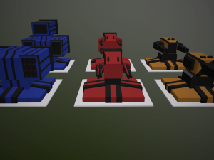 turrels lowpoly 3D 模型