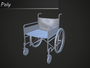 wheelchair Modello 3D