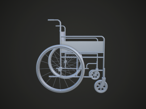 wheelchair Modelo 3D